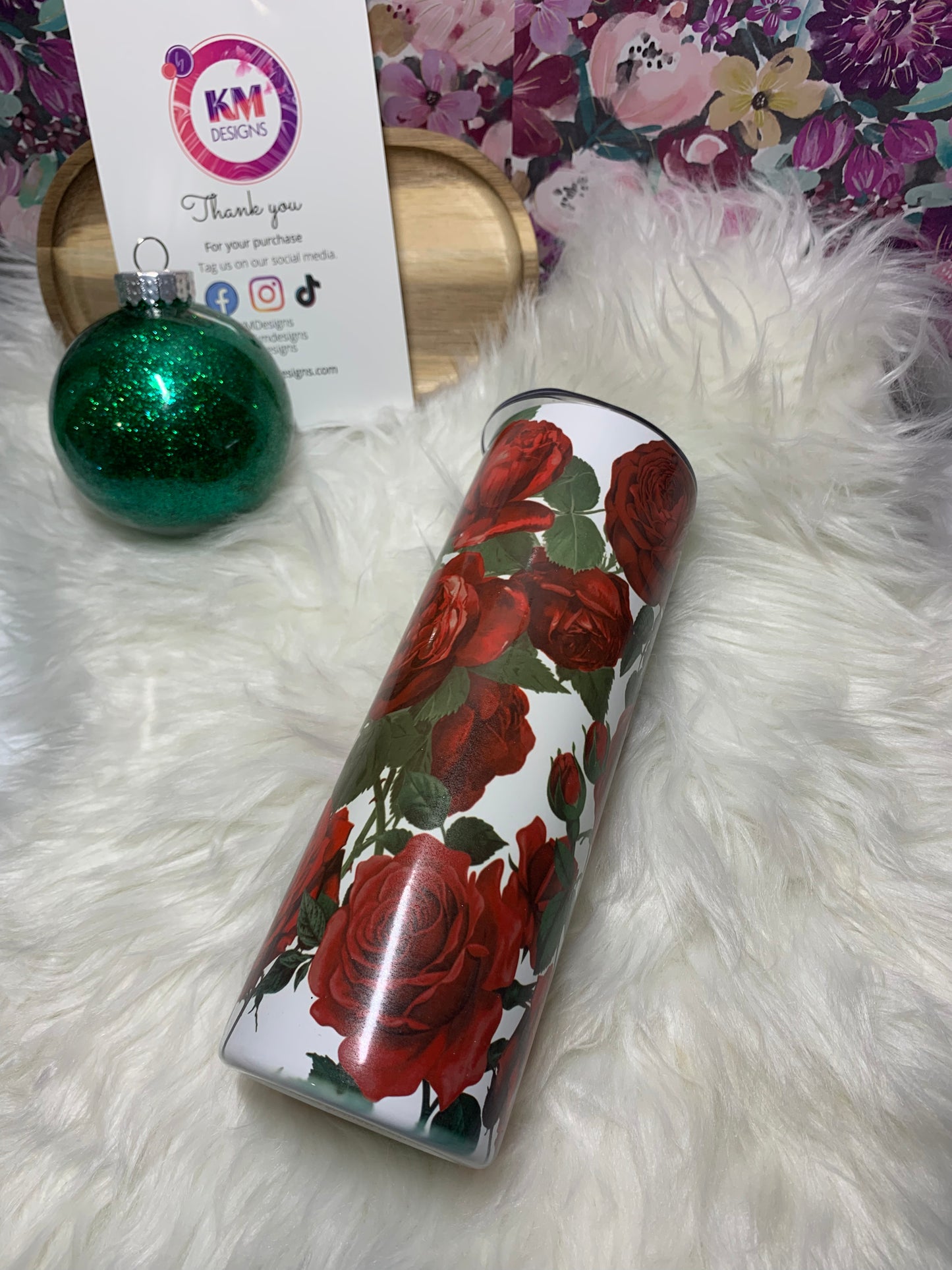 Red Roses Tumbler