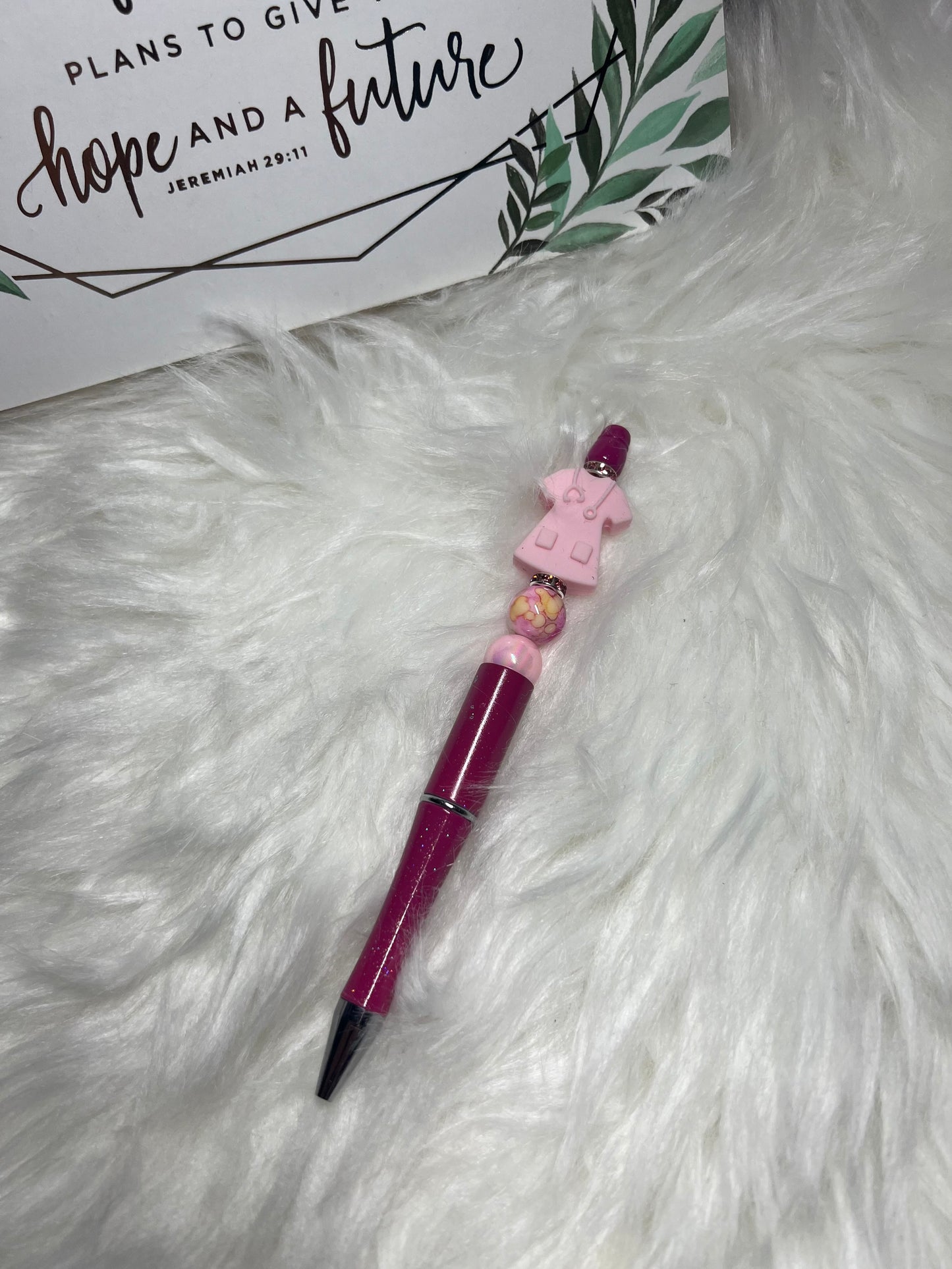 Nurse Beaded Pen